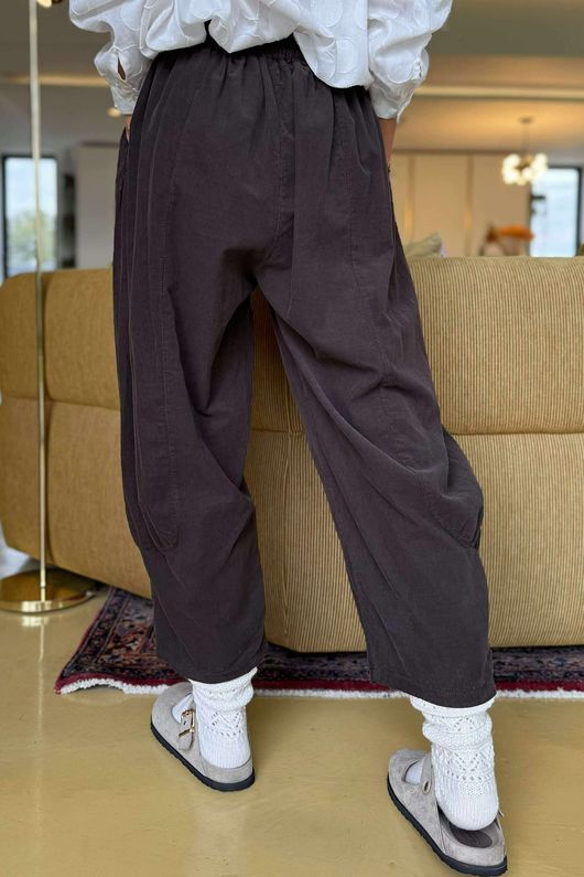 Cooper Needlecord Quirky Cocoon Pant Coffee Bean  /14 =